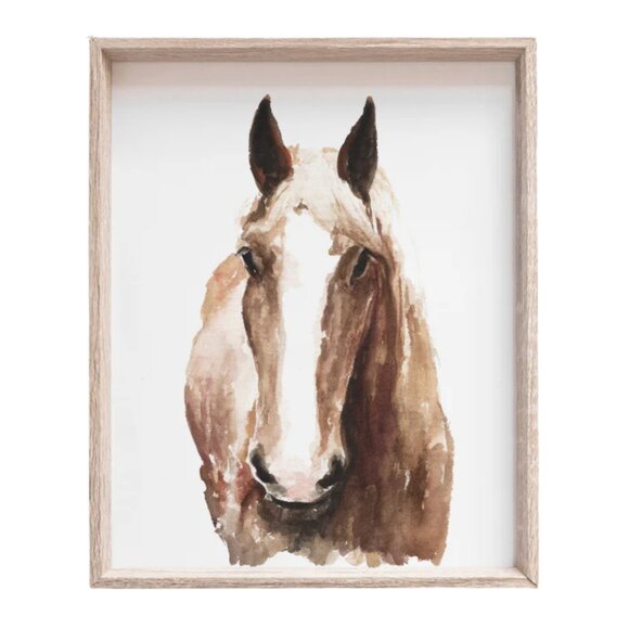 Water Color Wall Art Horse Design - Picture 3 of 5